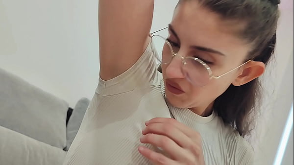 FEMDOM REAL SWEATY ARMPITS SNIFFING FETISH FEMALE DOMINATION  