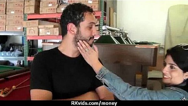 Sexy natural chick trades cash for some rough sex 4