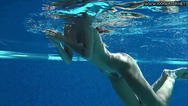 Hungarian chick Tiffany Tatum nude swimming and posing