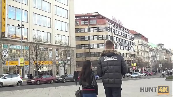 HUNT4K. Couple accept offer of hunter and Jocelyne Z makes him happy