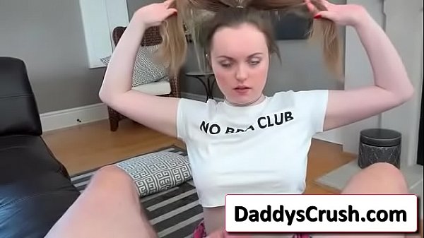 Blonde slut play with big dick stud