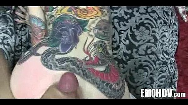 Emo slut with tattoos 0374