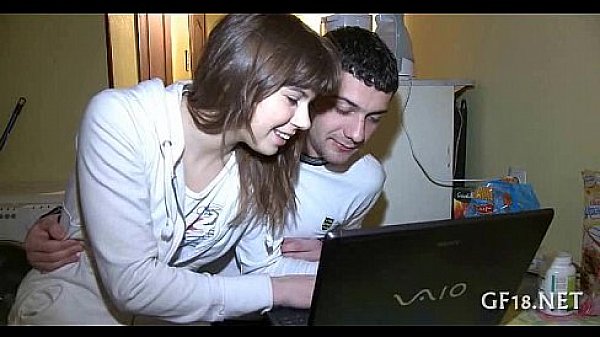 Stare at this brunette stranger banging