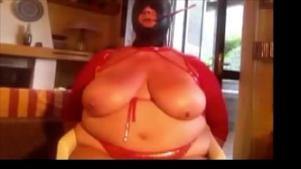 Augusta- Amateur slut hooded, in bondage with long holder, then gagged and fucked