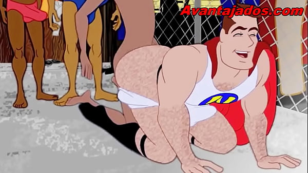 Orgia e Suruba com o Super Her&oacute;i Rabudo 