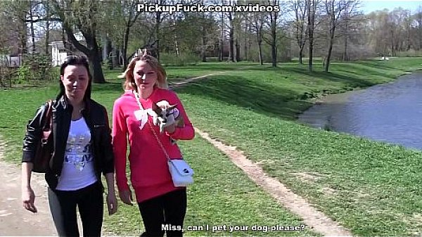 Woman fucked in the ass in the woods