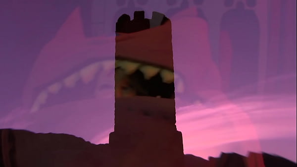 A tough La Vore Girl in a Tower of Vore  