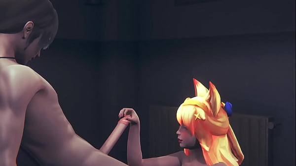 League Of Legends Hentai - Ahri Star Guardian jerk off