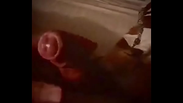 Edging cock into final release of massive load