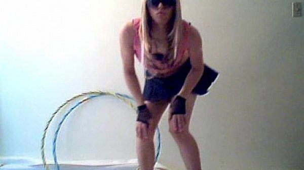 Hot Tgirl Webcam Strip!