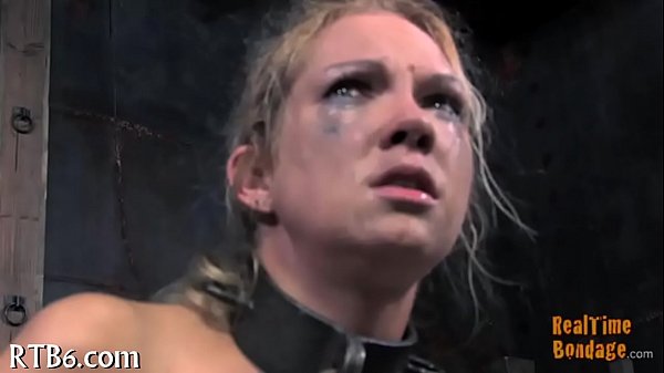 Lusty collaring for enjoyable hottie  