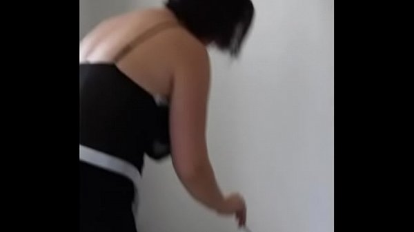 British milf maid service wank