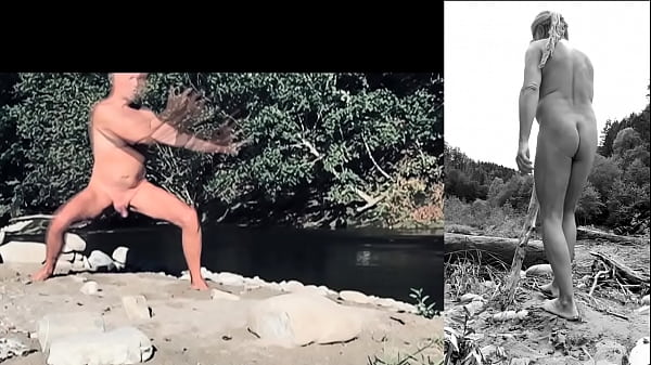 nudist fool in the wilderness