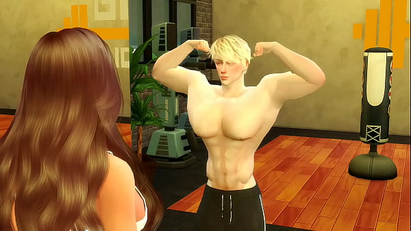 Chica latina es follada en el gimnasio por un gymrat  