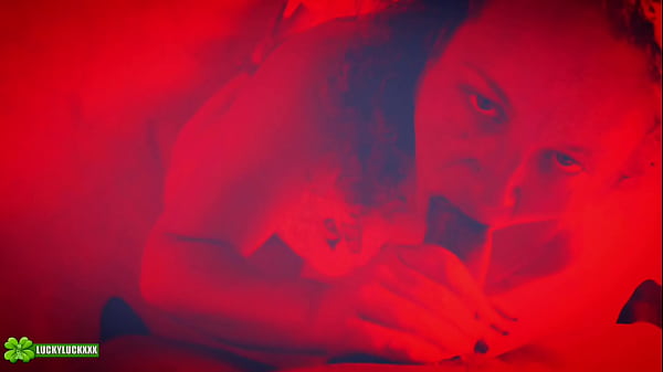 Lucky Gurl Kween Bunny B - Red Light Special POV Blowjob and Throat Fucking A BBC