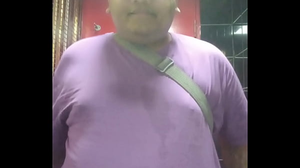 Brij Fat Cock Outside Toilet Peeing