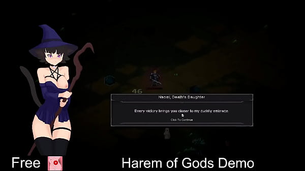 Harem of Gods (Free Steam Demo Game) Action, 2D, Adult, Eroge, Erotic, Fantasy, Indie, Roguelike, Roguelite, Unity