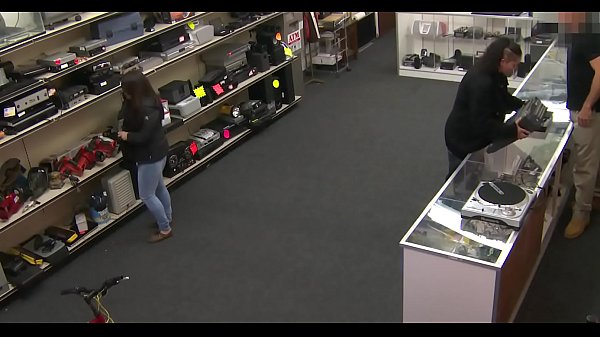 Some sex in shop is filmed