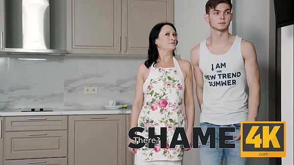 SHAME4K. Stud lures an older woman into having a kinky sex with toys