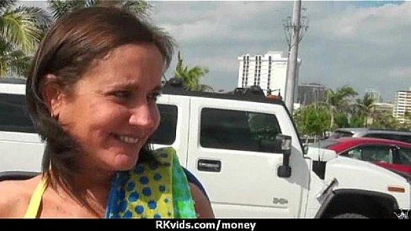 Sexy teen nails her butt on hard dick for cash 25