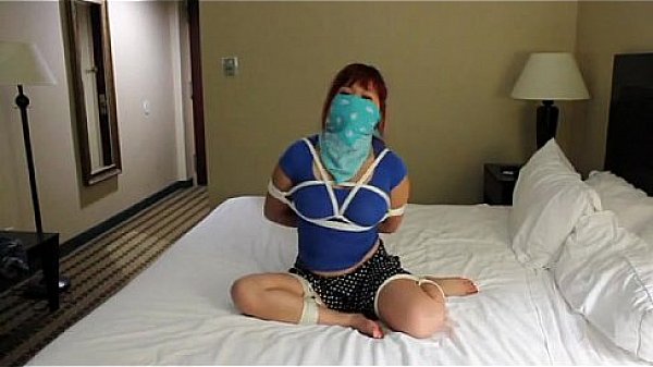 Asian girl bound pantie and scarf gag Video - 626626 - MyVid