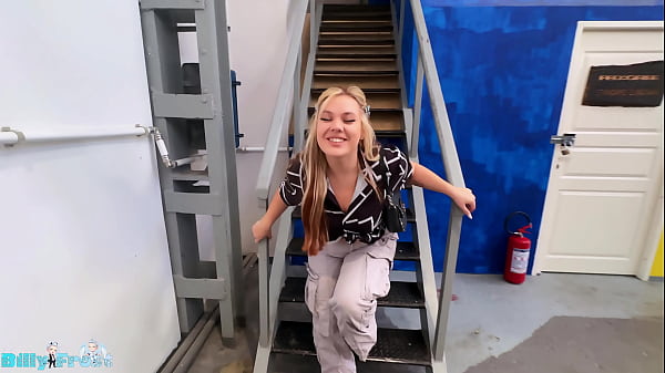 Fuck and facial during working hours!