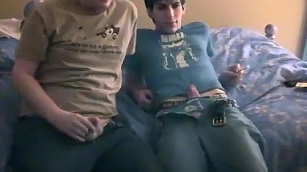 Hardcore gay Trace has the camera in hand as Kyle, Nathan and James