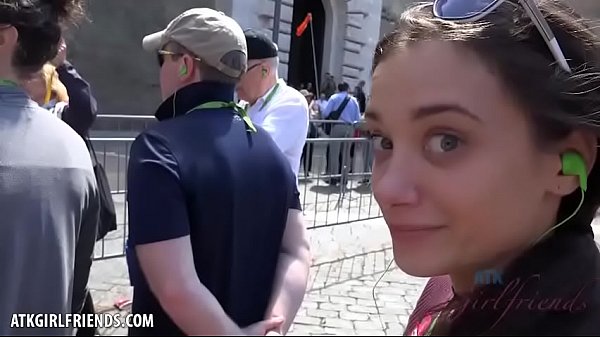 The next morning Gia is all rested up for a little action  