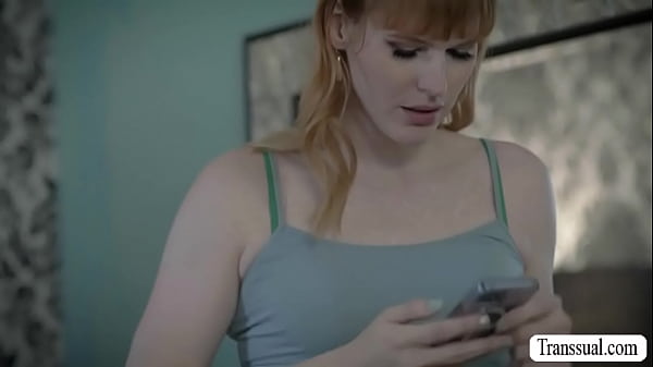 Gorgeous TS is having some hot relationship with her co worker.They start kissing each other on the bed and then she throats the big cock of the guy.In return,the guy licks her ass first before he fucks it so deep and hard. 