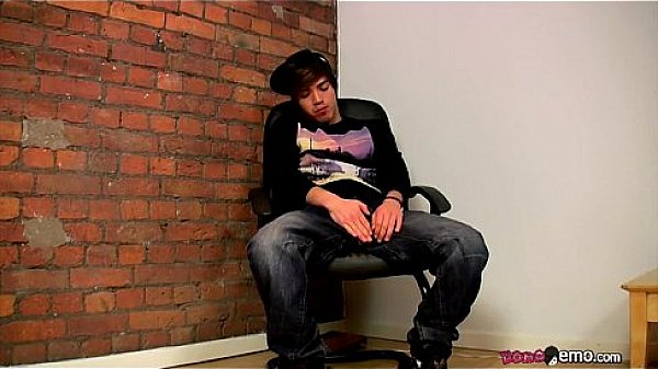 Gorgeous Emo Dick Stroked 