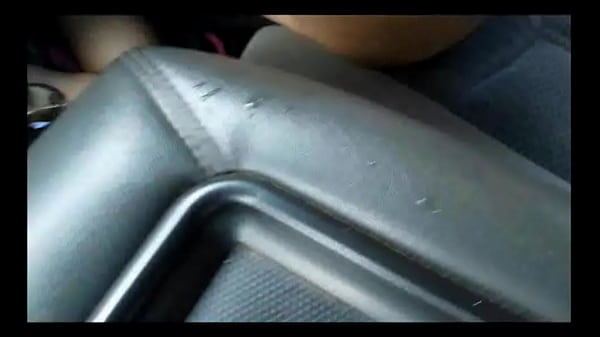 fucks her with a dildo the car
