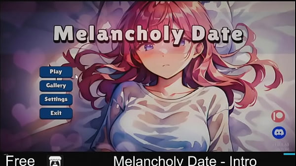 Melancholy Date - Intro (free game itchio) Puzzle, match 3  