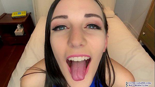 Jerk Off Instructions - Clara Dee Begs You to Cum in Her Mouth and Swallows  