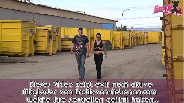 deutsche junge d&uuml;nne teen schlampe bumst outdoor 