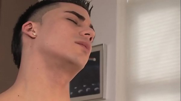 Latin gay having fun