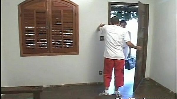 Two sexy hunks getting horny on bed