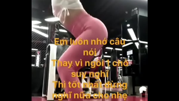 Pink legging girl with thong