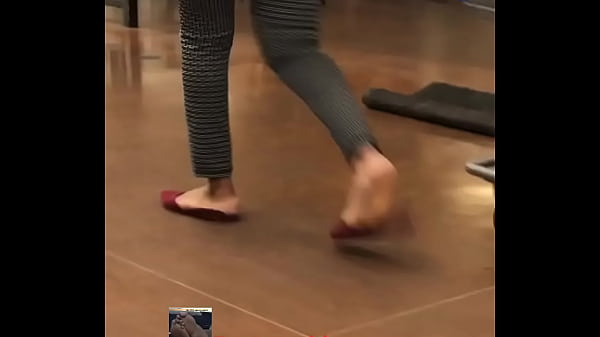 slim ebony feet soles flopping  