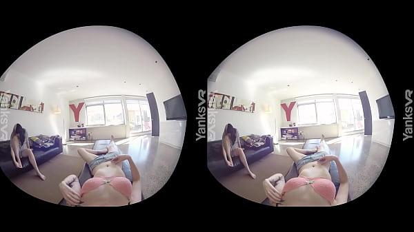 Erotic amateur lesbian babes from Yanks Marina and Charlotte in 3D virtual reality are truly what heaven must look like  