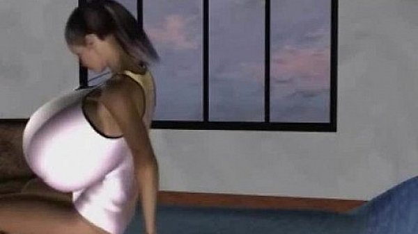 3D Giant Boobs on a ATV!