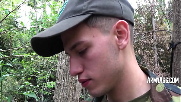 Horny Gay Army Threesome - Jake Lotti, Bautista Nores, Caetano Soares