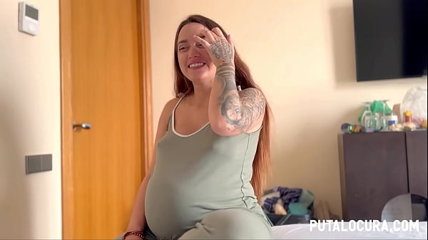 PutaLocura - Nona la espa&ntilde;ola embarazada folla y traga la lefa de Torbe
