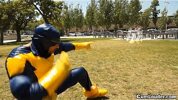 Latina Sasha Jones Riding in a Cyclops XXX Parody  