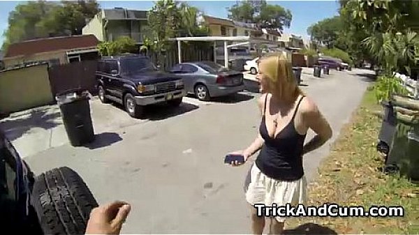 Amateur Ashden sucks and fucks dick in POV