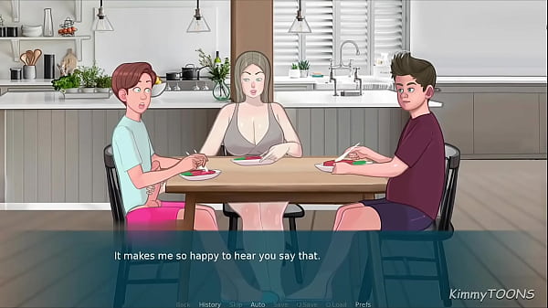 big tit milf neighbour gave me bj in shower while her son was out.  