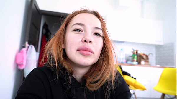 Red-Haired Beauty's Mind-Blowing Blowjob Positions at Home