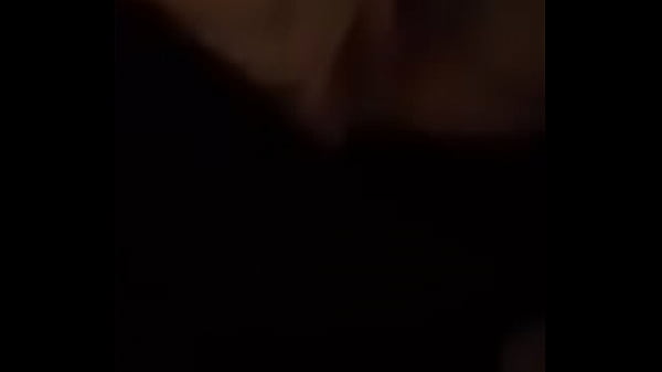 Stuffing herself nylons  