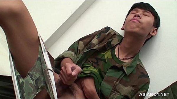 Asian Twink Jacop Jerks Off 