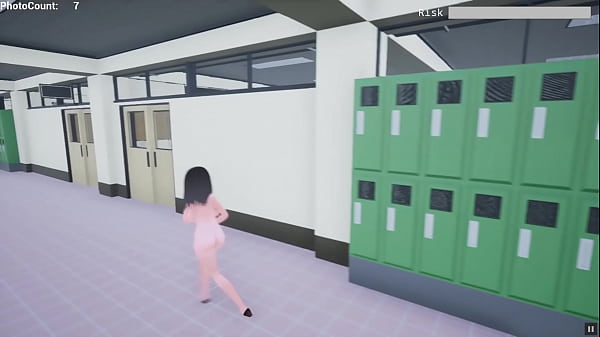 Naked Risk 3D [sex games] naughty girl naked walk
