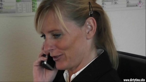 The blonde Office Bitch